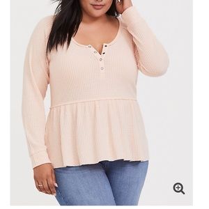 Torrid Babydoll Henley